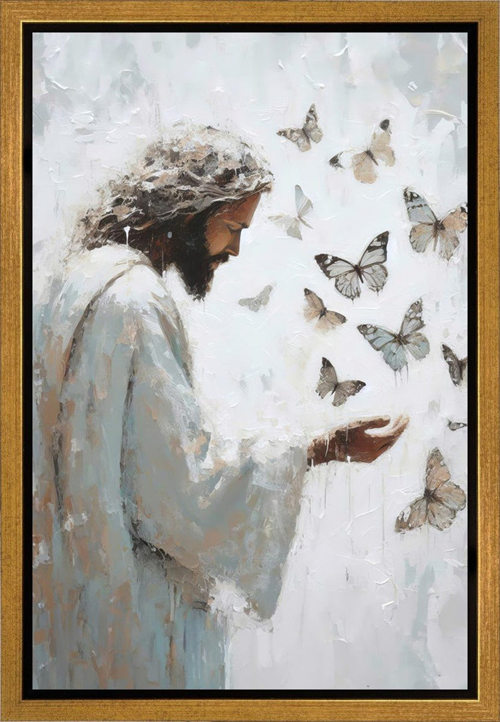 Delicate Wings Gallery Wrap - Masterwork Canvas - Jesus is the Christ Prints