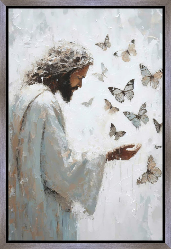 Delicate Wings Gallery Wrap - Masterwork Canvas - Jesus is the Christ Prints