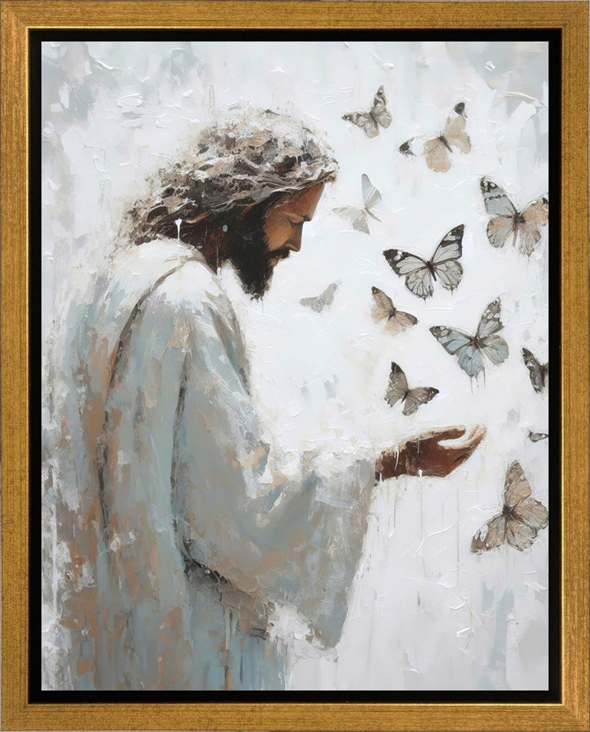 Delicate Wings Gallery Wrap - Masterwork Canvas - Jesus is the Christ Prints