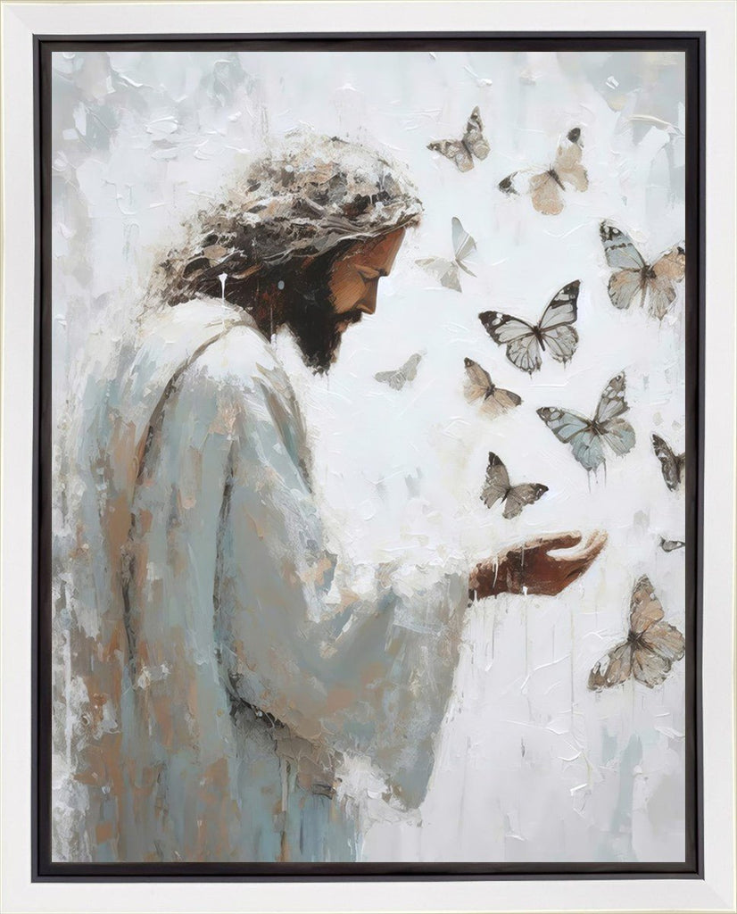 Delicate Wings Gallery Wrap - Masterwork Canvas - Jesus is the Christ Prints