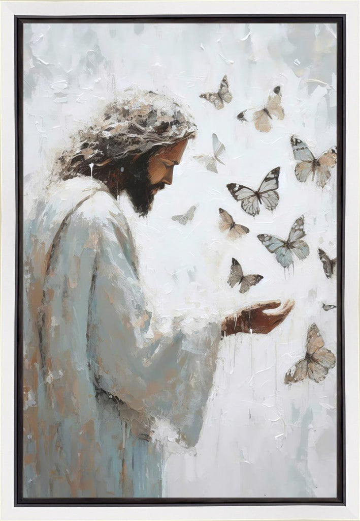 Delicate Wings Gallery Wrap - Masterwork Canvas - Jesus is the Christ Prints