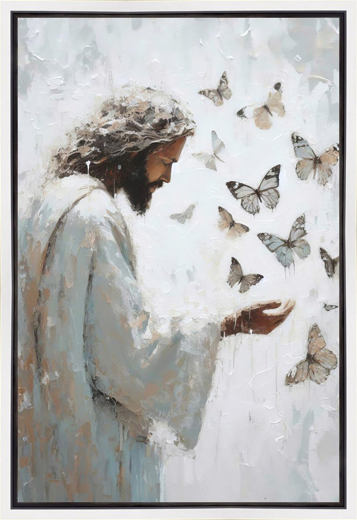 Delicate Wings Gallery Wrap - Masterwork Canvas - Jesus is the Christ Prints