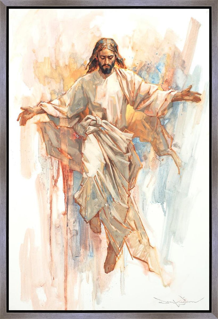 Hope Descending Gallery Wrap - Masterwork Canvas - Jesus is the Christ Prints