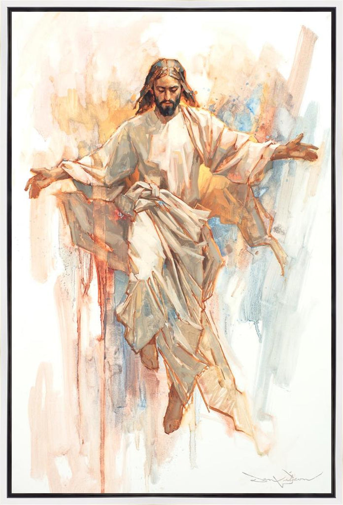 Hope Descending Gallery Wrap - Masterwork Canvas - Jesus is the Christ Prints