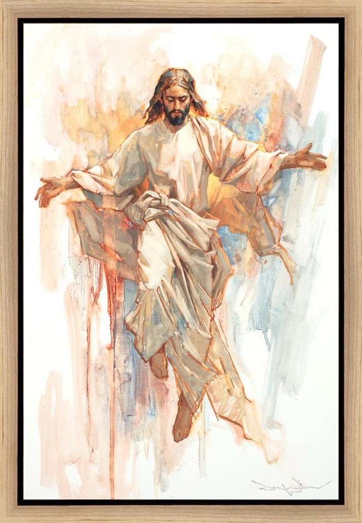 Hope Descending Gallery Wrap - Masterwork Canvas - Jesus is the Christ Prints