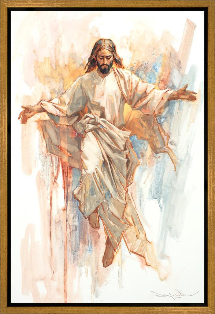 Hope Descending Gallery Wrap - Masterwork Canvas - Jesus is the Christ Prints