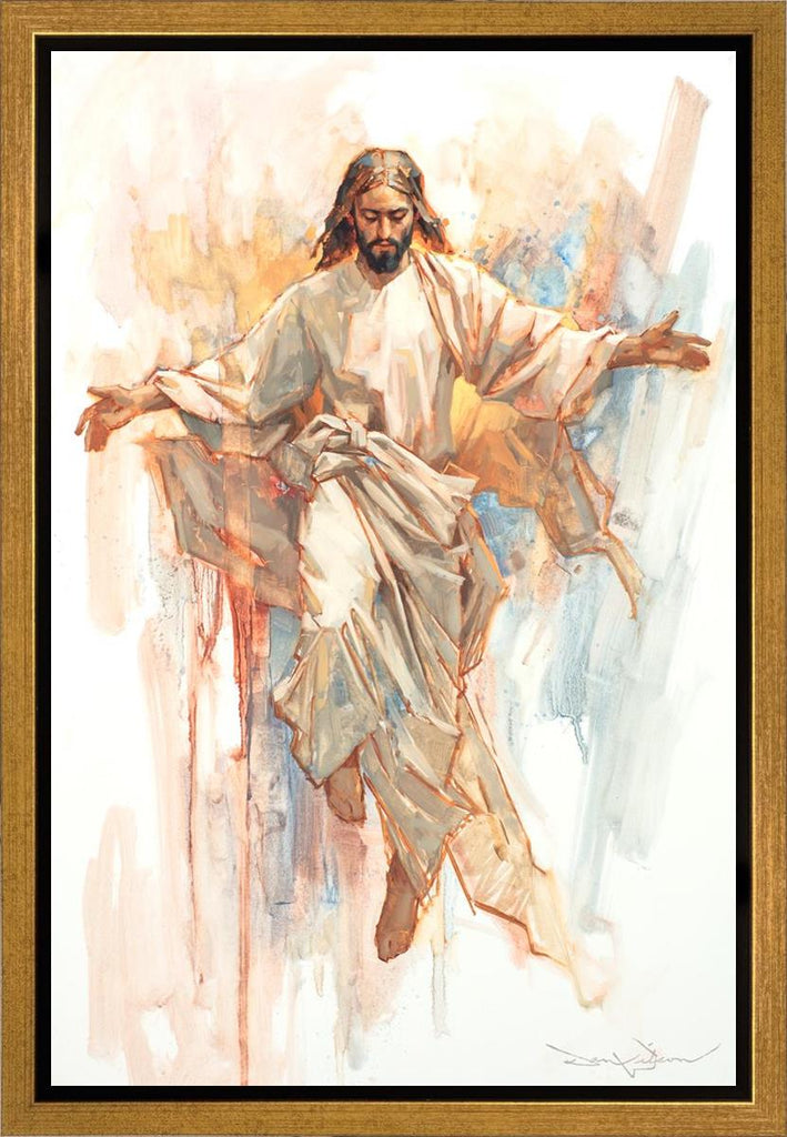 Hope Descending Gallery Wrap - Masterwork Canvas - Jesus is the Christ Prints