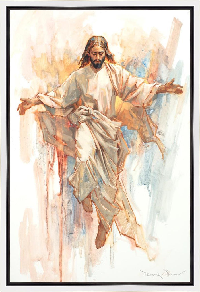 Hope Descending Gallery Wrap - Masterwork Canvas - Jesus is the Christ Prints