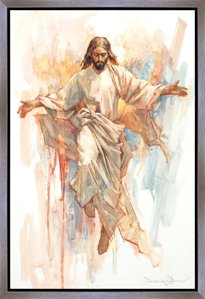 Hope Descending Gallery Wrap - Masterwork Canvas - Jesus is the Christ Prints