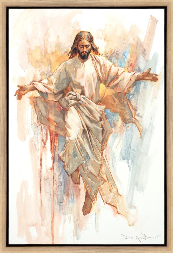 Hope Descending Gallery Wrap - Masterwork Canvas - Jesus is the Christ Prints