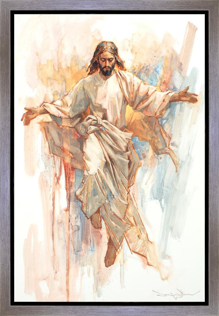 Hope Descending Gallery Wrap - Masterwork Canvas - Jesus is the Christ Prints