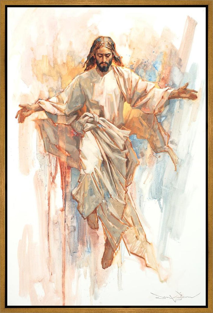 Hope Descending Gallery Wrap - Masterwork Canvas - Jesus is the Christ Prints