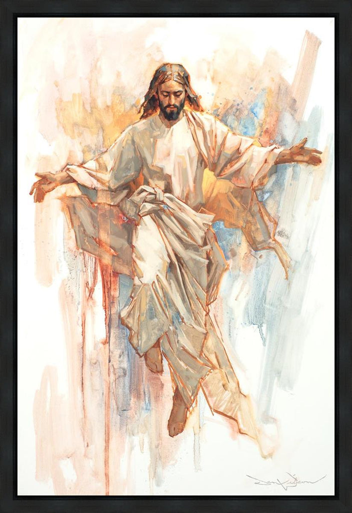 Hope Descending Gallery Wrap - Masterwork Canvas - Jesus is the Christ Prints