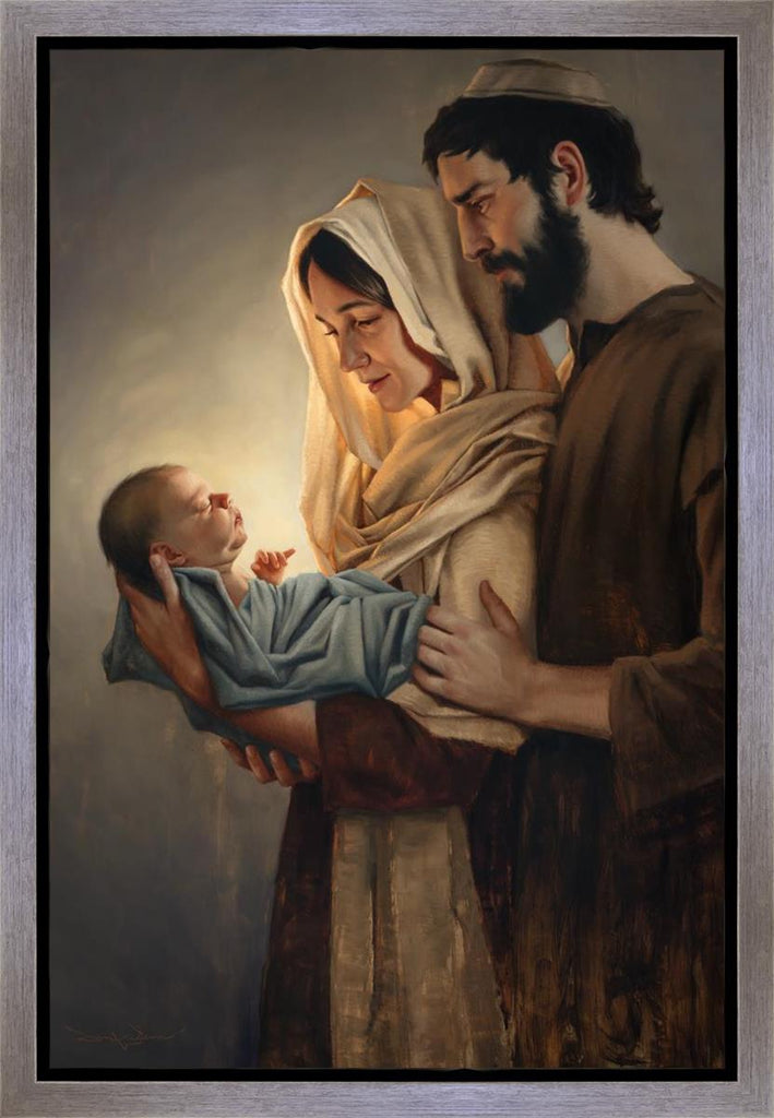 Hope is Born Gallery Wrap - Masterwork Canvas - Jesus is the Christ Prints