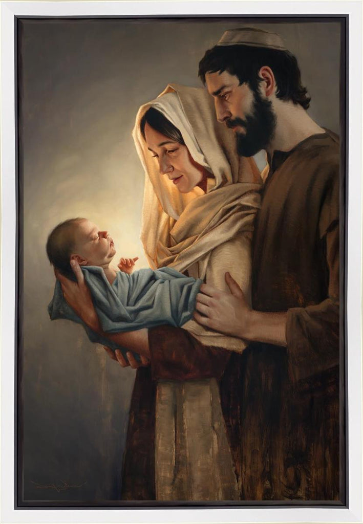 Hope is Born Gallery Wrap - Masterwork Canvas - Jesus is the Christ Prints