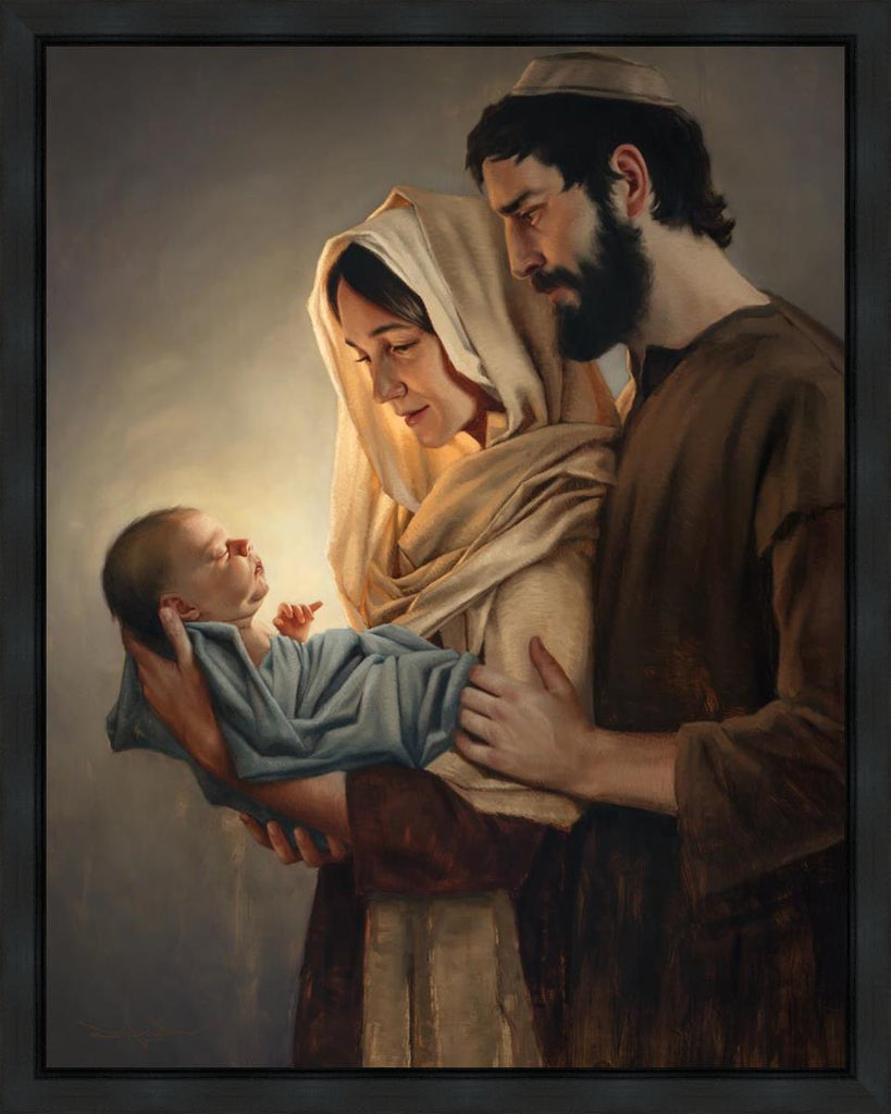 Hope is Born Gallery Wrap - Masterwork Canvas - Jesus is the Christ Prints