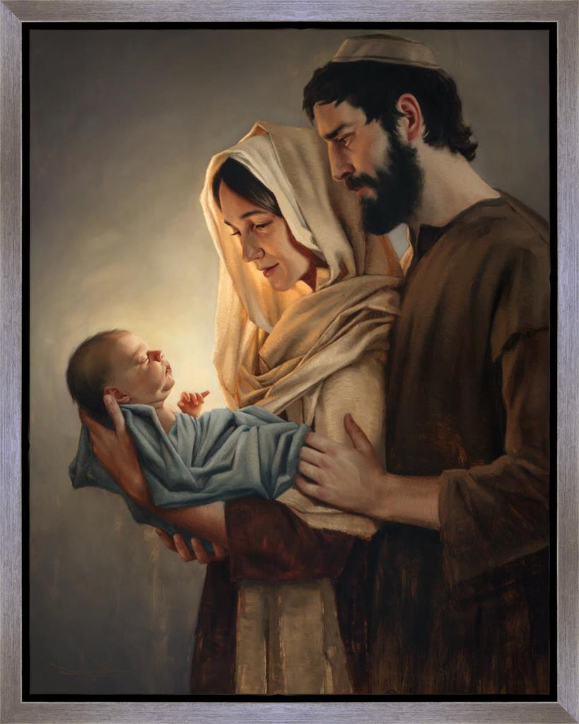 Hope is Born Gallery Wrap - Masterwork Canvas - Jesus is the Christ Prints