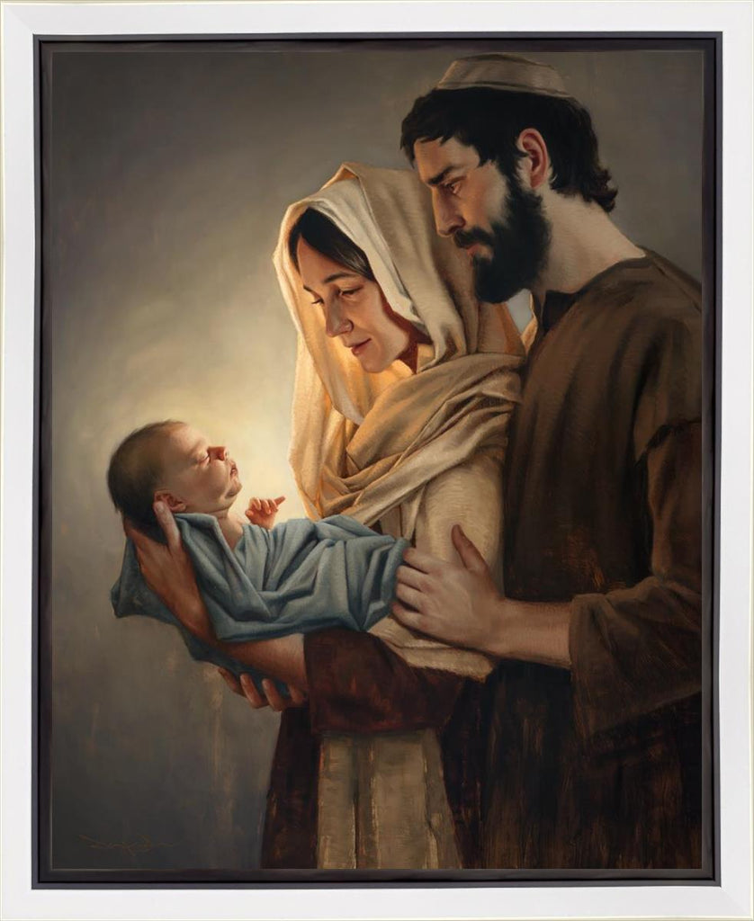 Hope is Born Gallery Wrap - Masterwork Canvas - Jesus is the Christ Prints