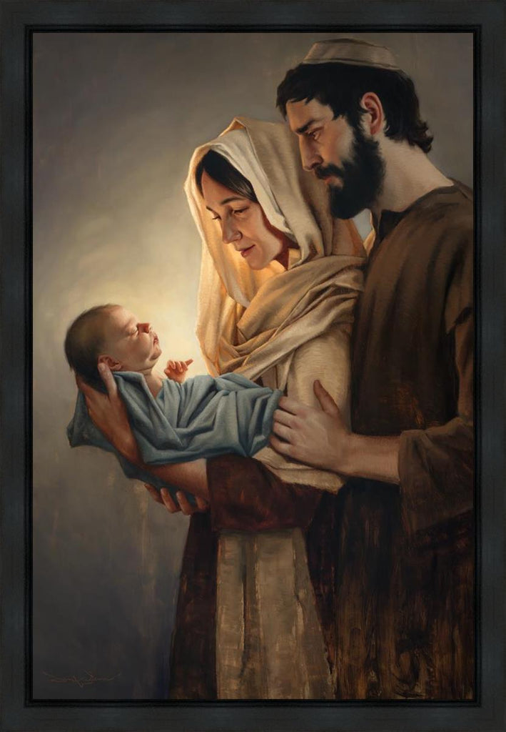 Hope is Born Gallery Wrap - Masterwork Canvas - Jesus is the Christ Prints