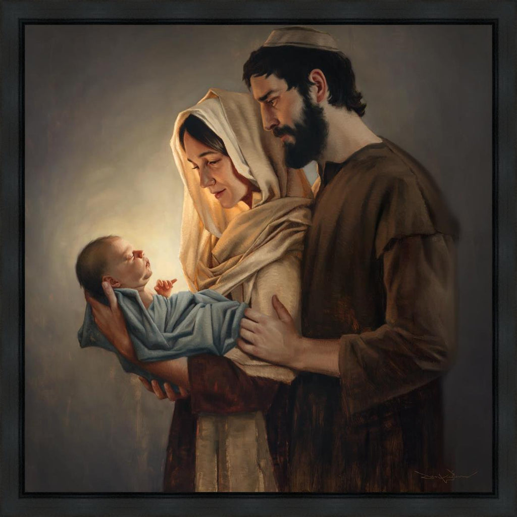 Hope is Born Gallery Wrap - Masterwork Canvas - Jesus is the Christ Prints