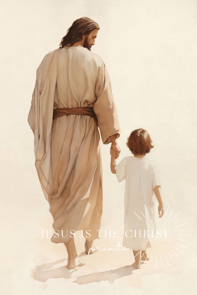 I Walk with Jesus - Jesus is the Christ Prints