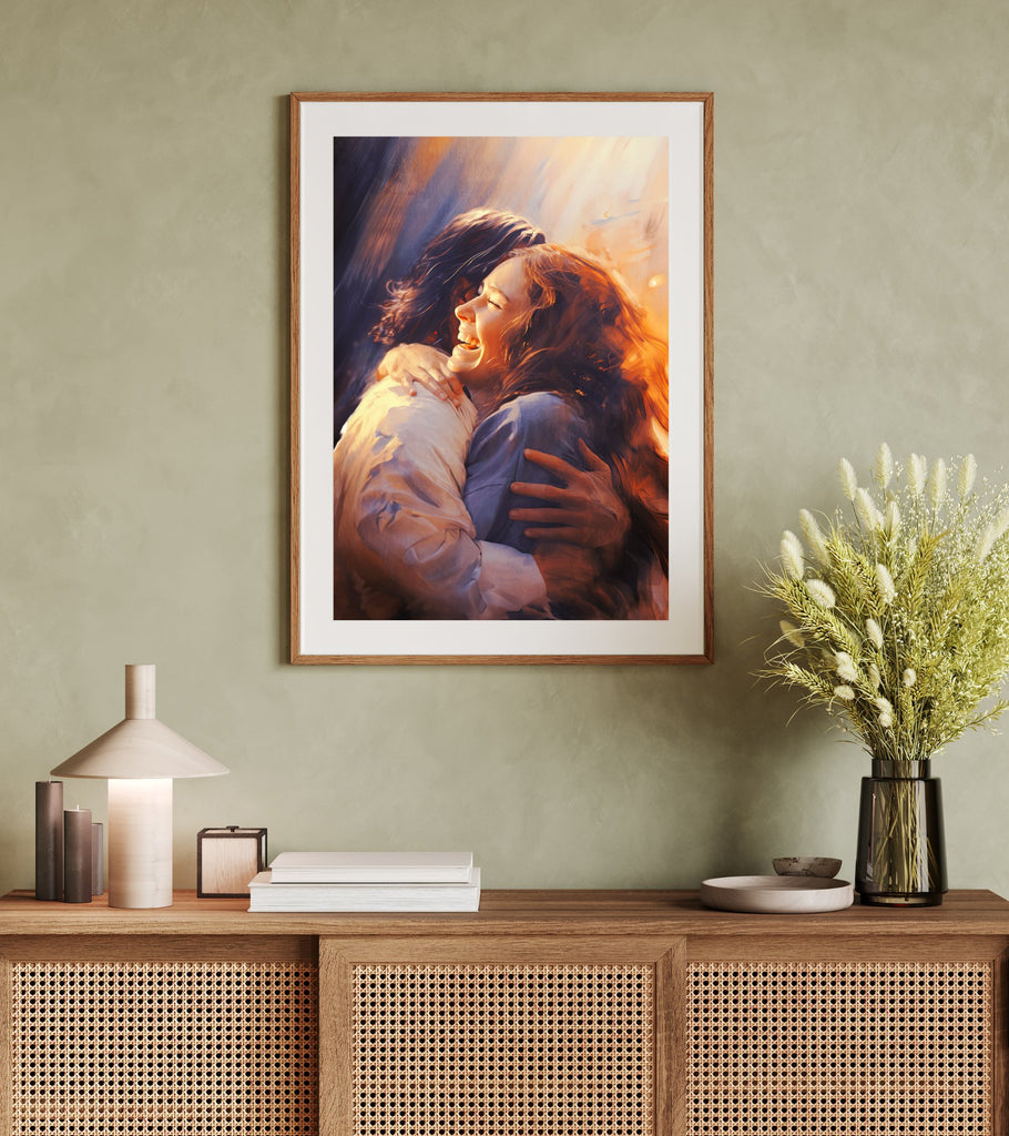 In the Savior´s Arms - Jesus is the Christ Prints
