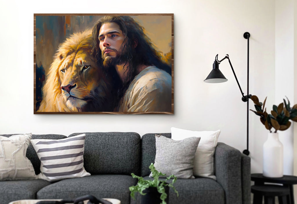 Lion of Righteousness - Jesus is the Christ Prints