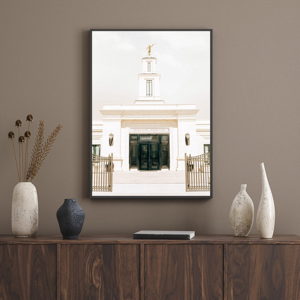 Oklahoma City Temple - Jesus is the Christ Prints