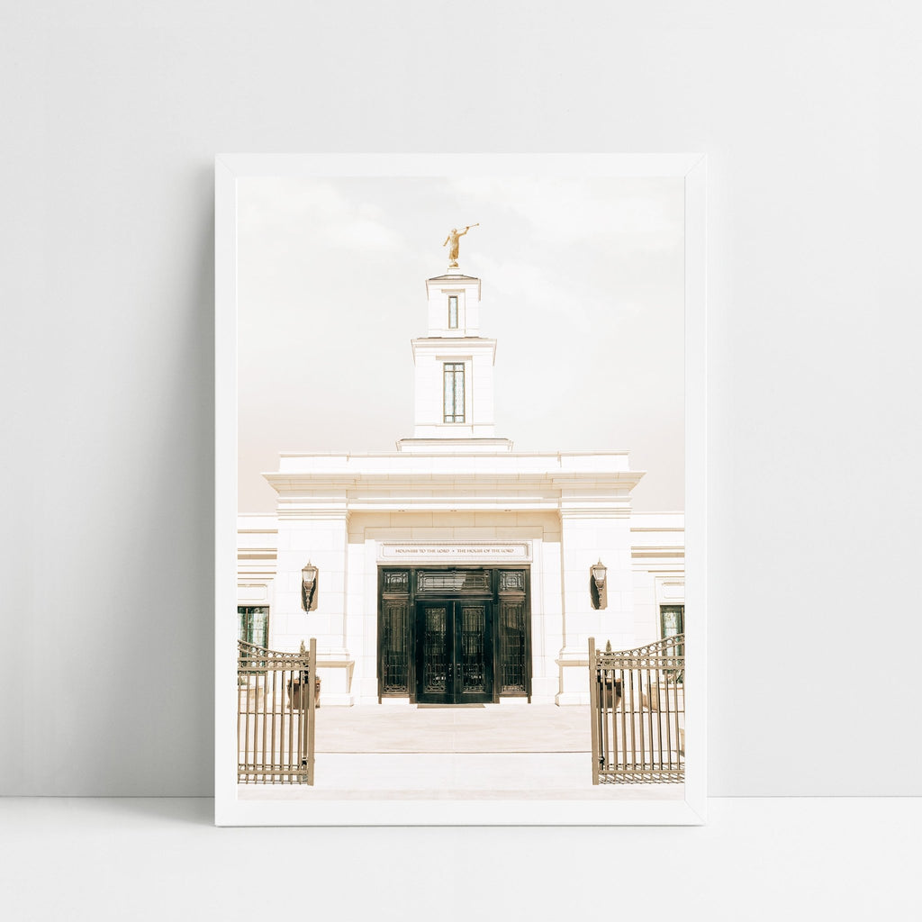 Oklahoma City Temple - Jesus is the Christ Prints