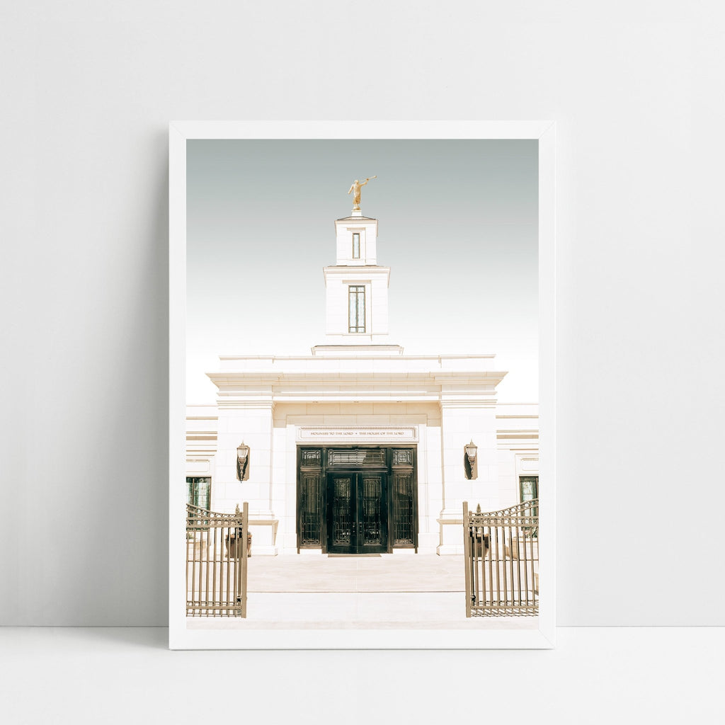 Oklahoma City Temple - Jesus is the Christ Prints