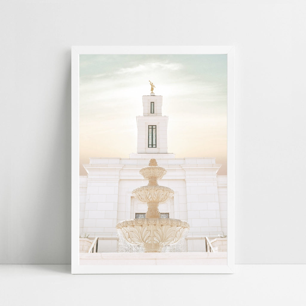 Oklahoma City Temple - Jesus is the Christ Prints