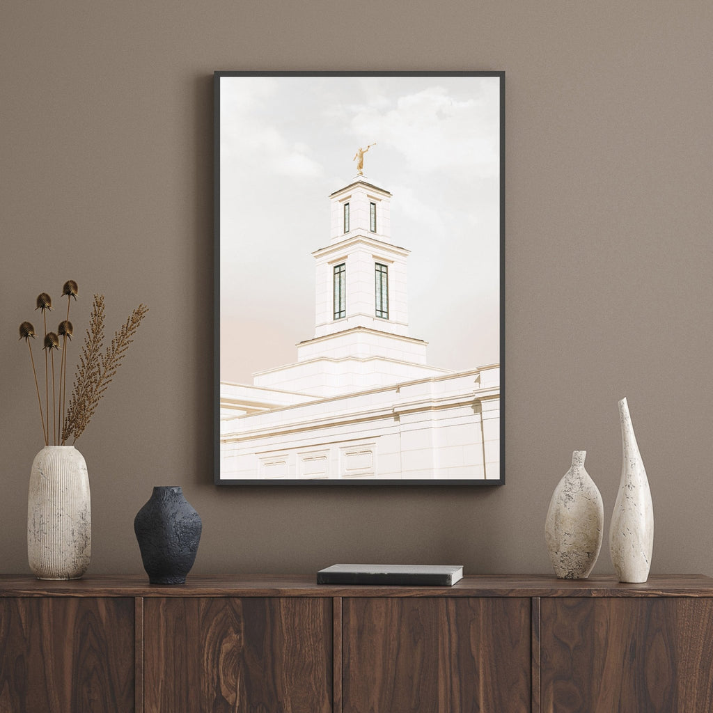 Oklahoma City Temple - Jesus is the Christ Prints