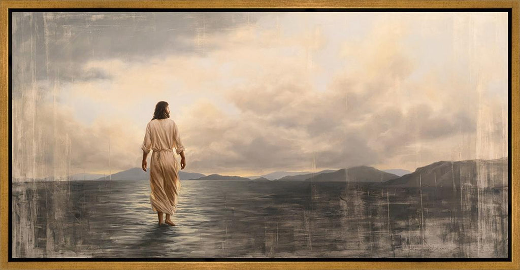 Peace, Be Still Gallery Wrap - Masterwork Canvas - Jesus is the Christ Prints