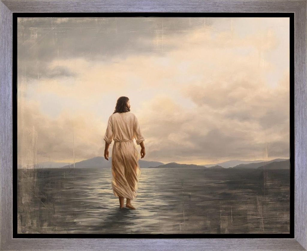 Peace, Be Still Gallery Wrap - Masterwork Canvas - Jesus is the Christ Prints