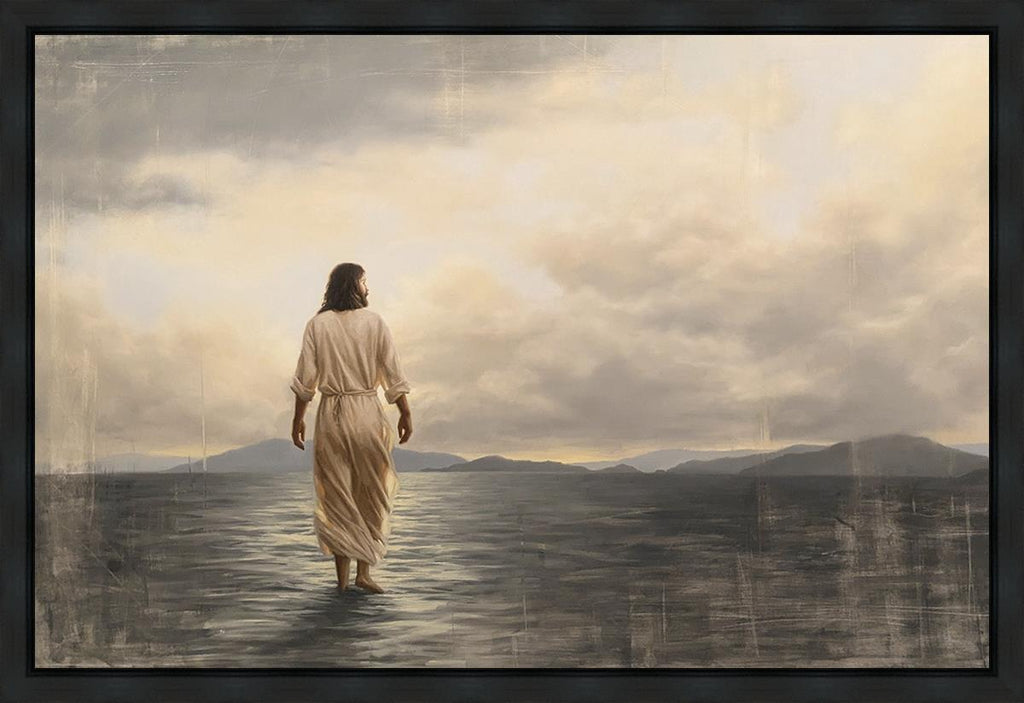 Peace, Be Still Gallery Wrap - Masterwork Canvas - Jesus is the Christ Prints