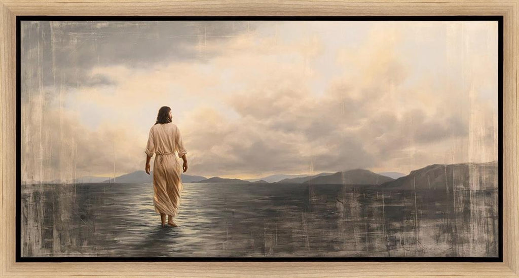 Peace, Be Still Gallery Wrap - Masterwork Canvas - Jesus is the Christ Prints