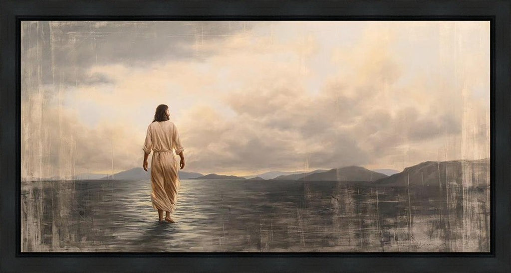 Peace, Be Still Gallery Wrap - Masterwork Canvas - Jesus is the Christ Prints