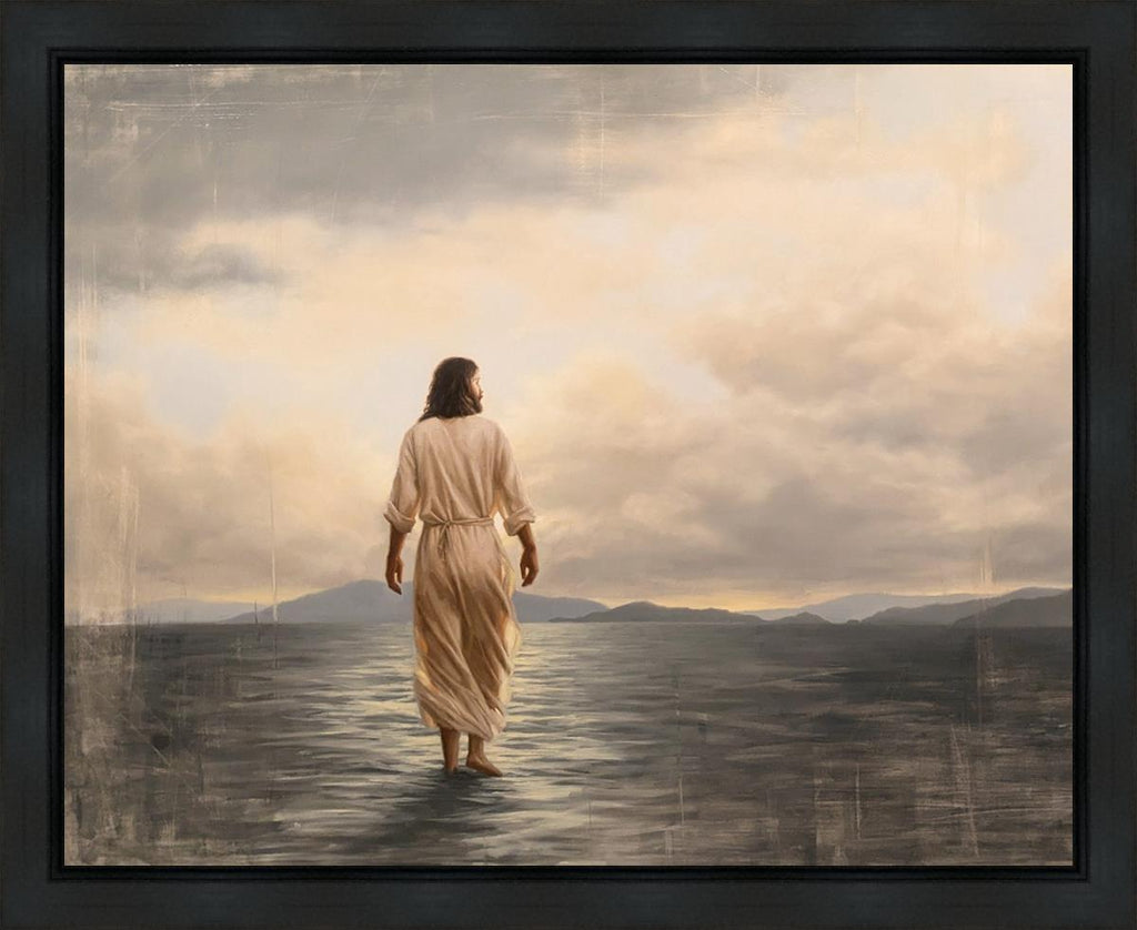 Peace, Be Still Gallery Wrap - Masterwork Canvas - Jesus is the Christ Prints