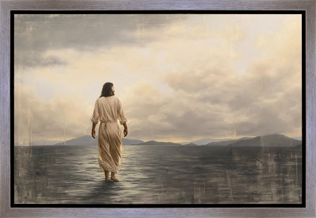 Peace, Be Still Gallery Wrap - Masterwork Canvas - Jesus is the Christ Prints