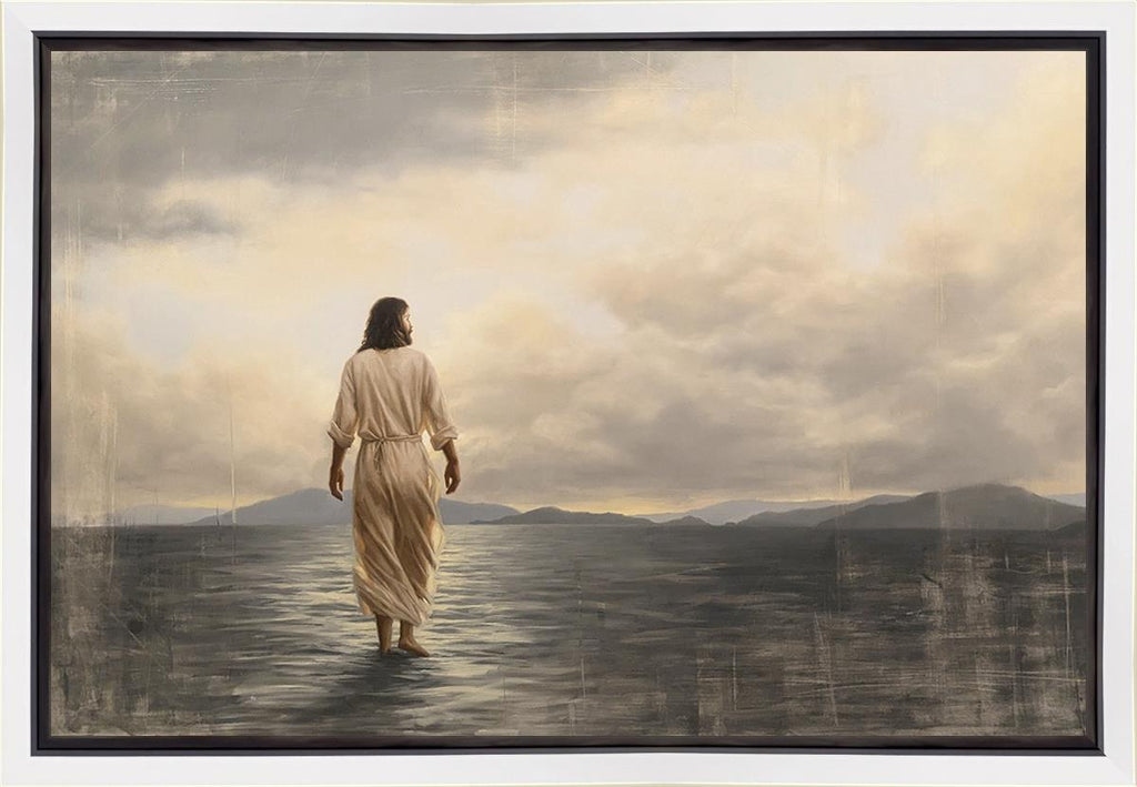 Peace, Be Still Gallery Wrap - Masterwork Canvas - Jesus is the Christ Prints