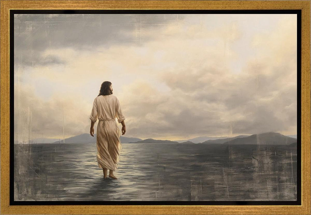 Peace, Be Still Gallery Wrap - Masterwork Canvas - Jesus is the Christ Prints