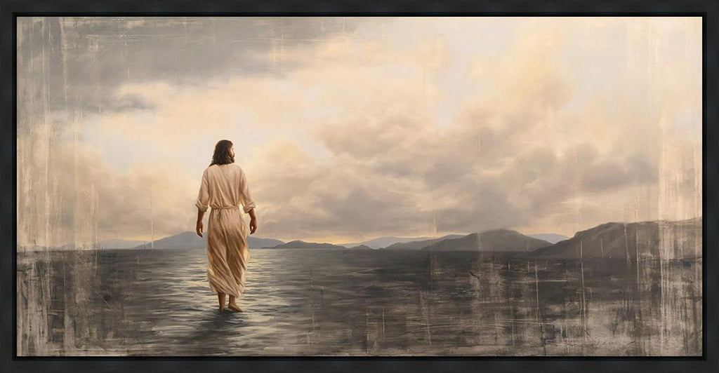 Peace, Be Still Gallery Wrap - Masterwork Canvas - Jesus is the Christ Prints