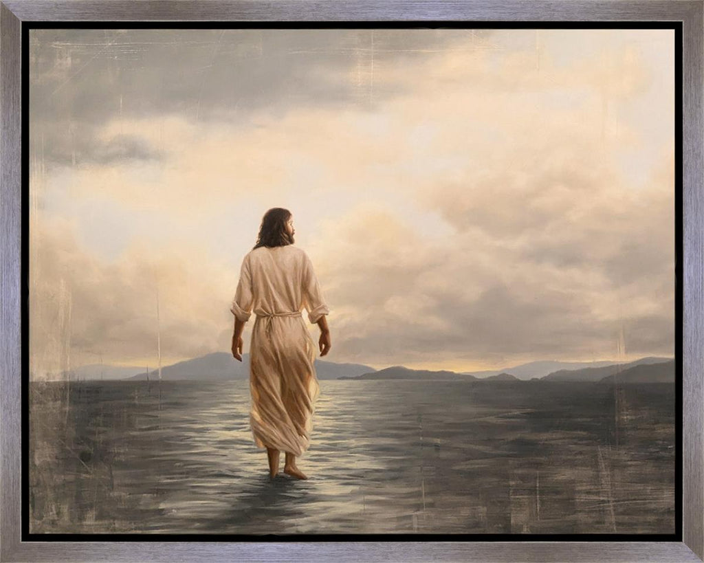 Peace, Be Still Gallery Wrap - Masterwork Canvas - Jesus is the Christ Prints