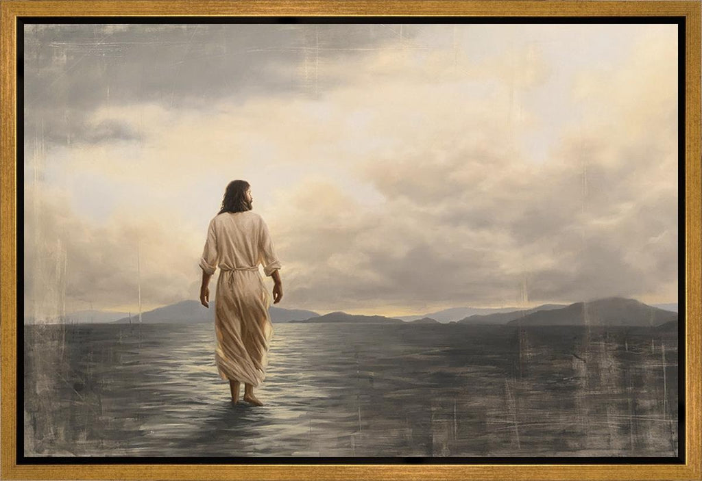 Peace, Be Still Gallery Wrap - Masterwork Canvas - Jesus is the Christ Prints