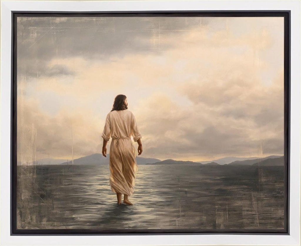 Peace, Be Still Gallery Wrap - Masterwork Canvas - Jesus is the Christ Prints