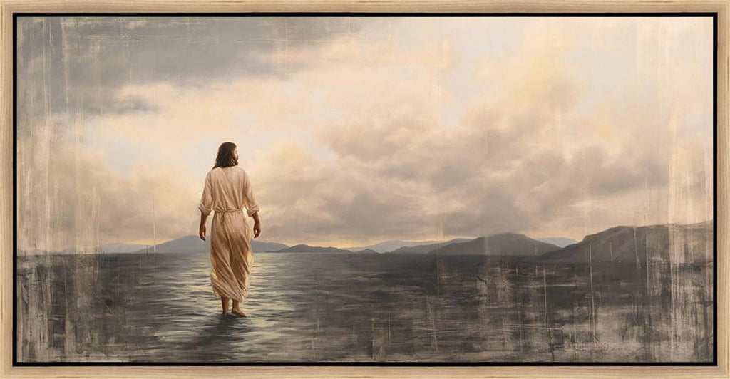 Peace, Be Still Gallery Wrap - Masterwork Canvas - Jesus is the Christ Prints