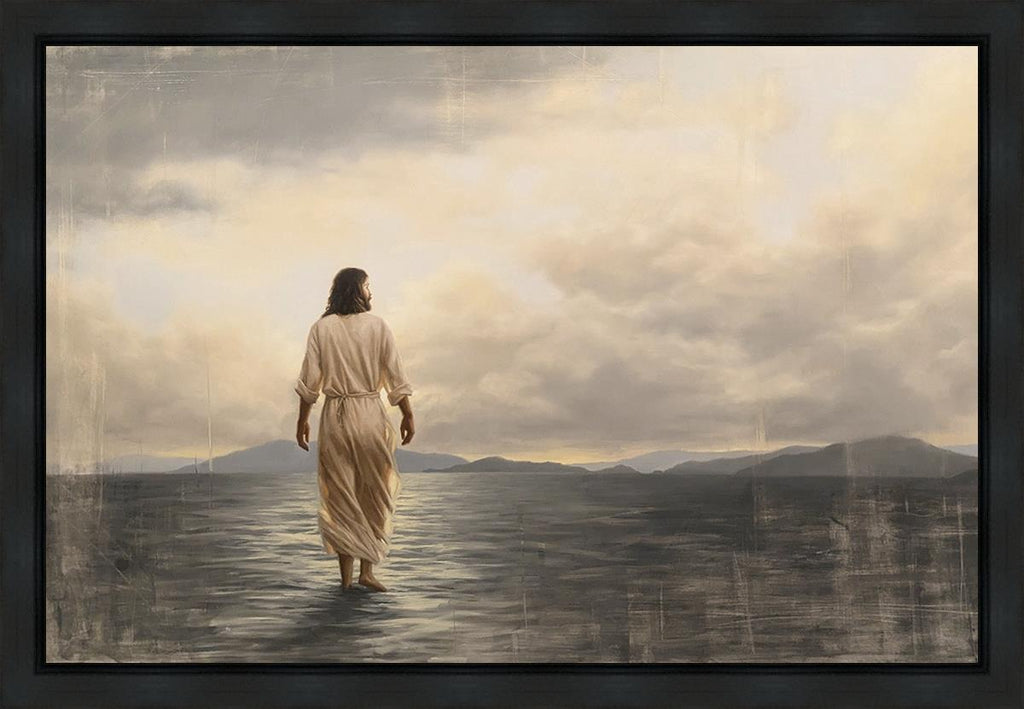 Peace, Be Still Gallery Wrap - Masterwork Canvas - Jesus is the Christ Prints