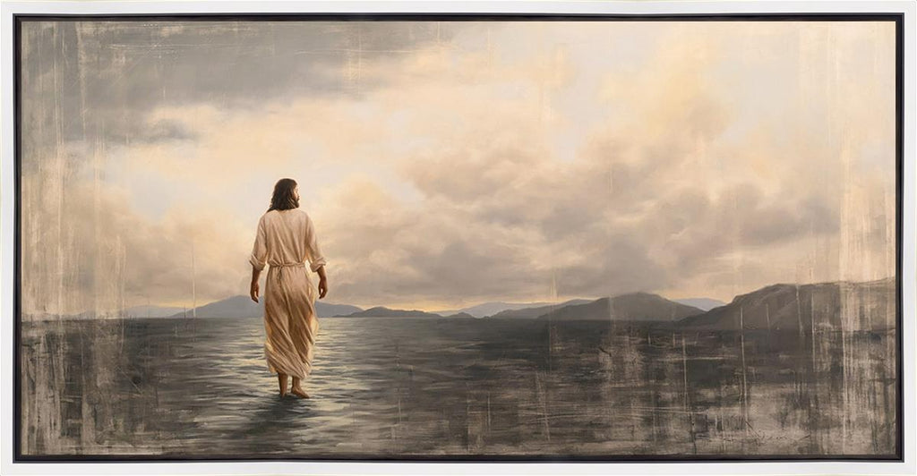 Peace, Be Still Gallery Wrap - Masterwork Canvas - Jesus is the Christ Prints