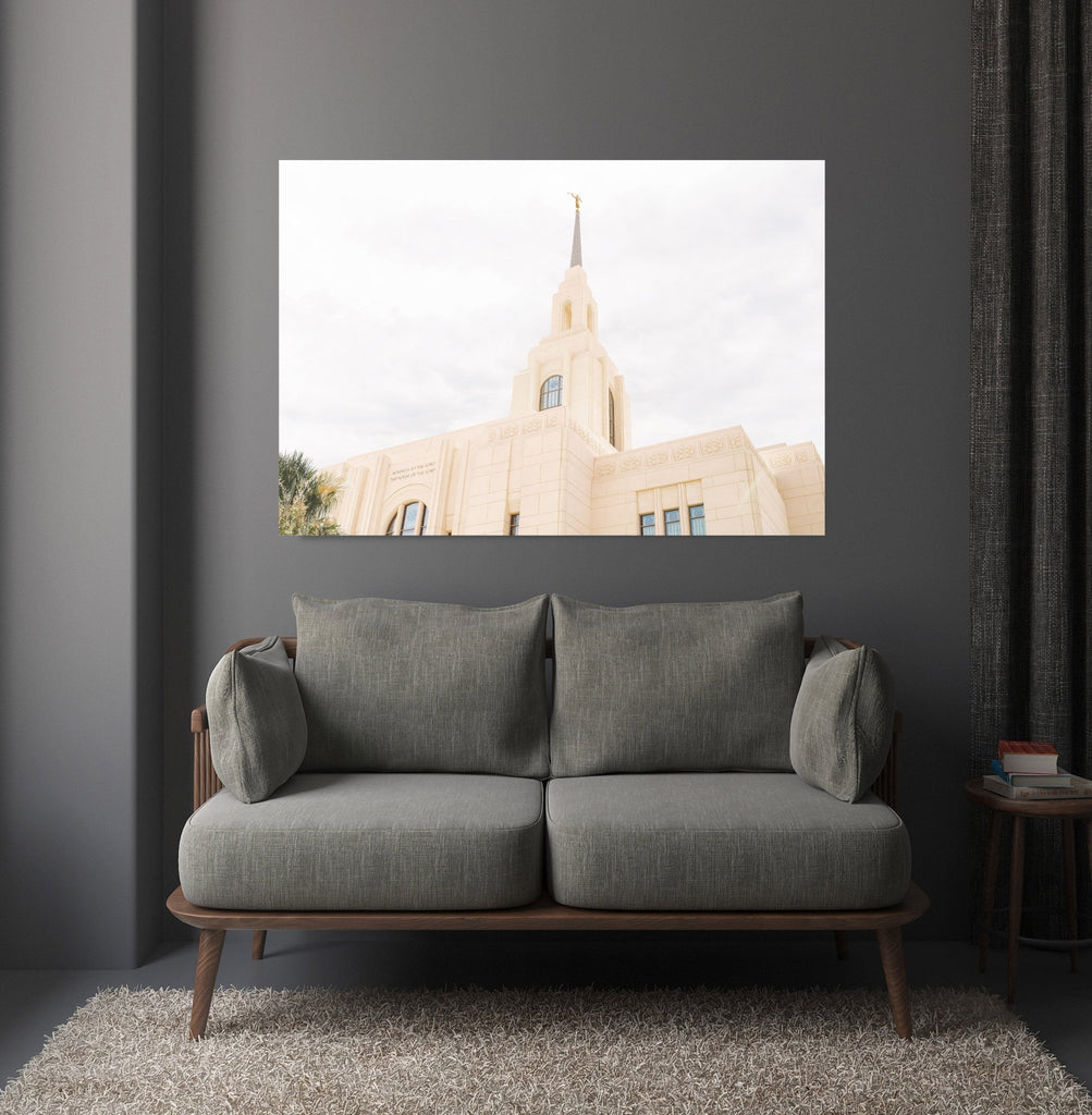 Red Cliffs Utah Temple - Jesus is the Christ Prints