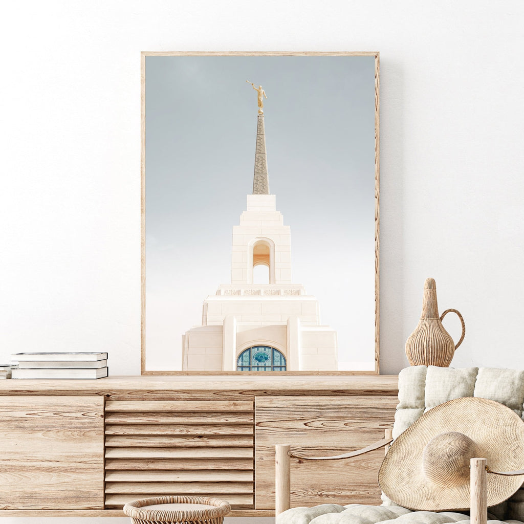 Red Cliffs Utah Temple - Jesus is the Christ Prints